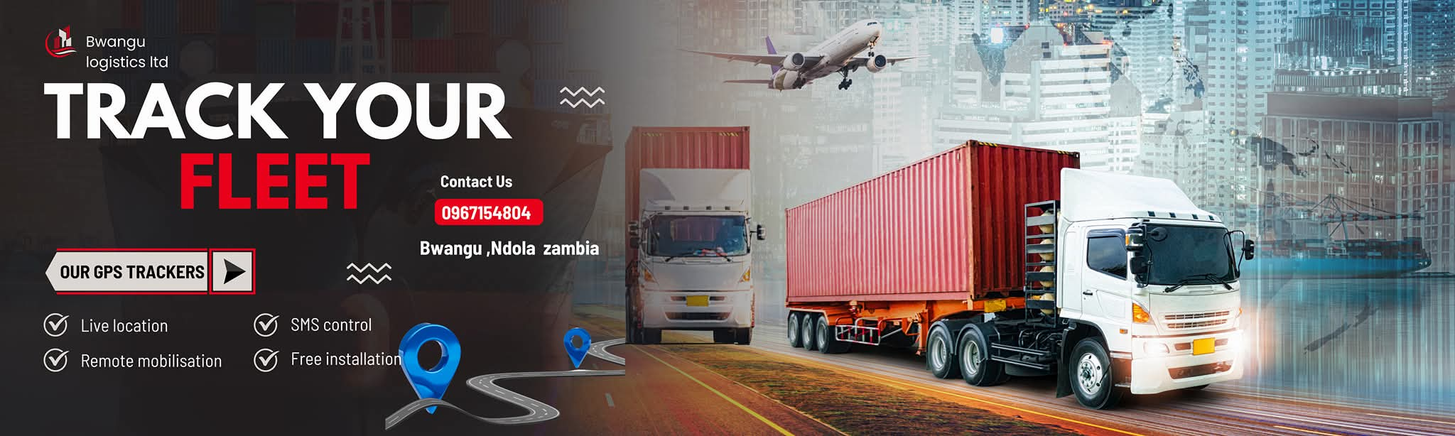 Bwangu Logistics Banner